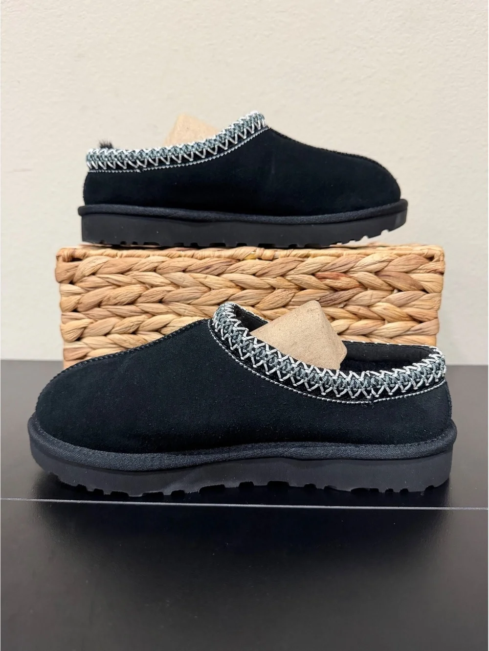 Size 11 - UGG Men’s Tasman 2 Slipper “Black”